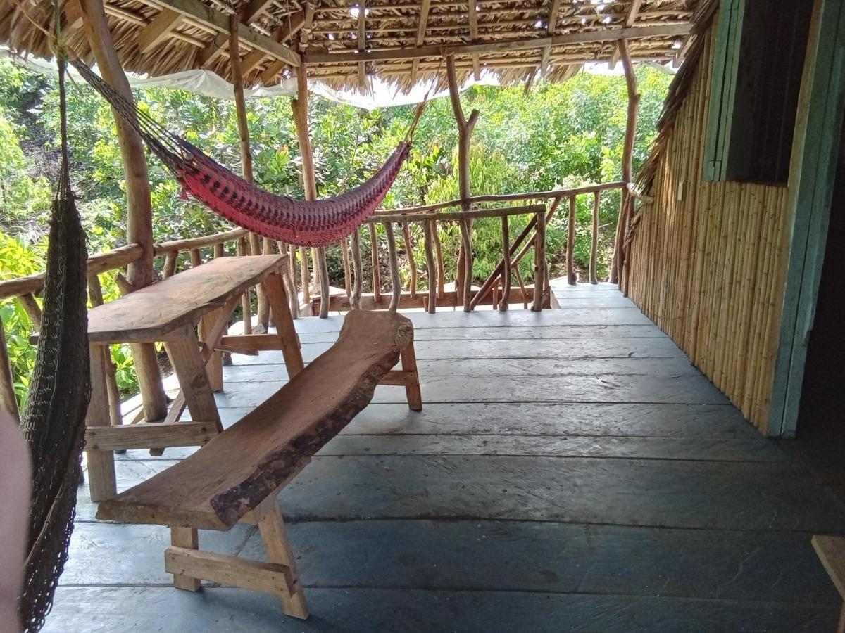 Hostal Azul del lago Agua Azul Kültér fotó