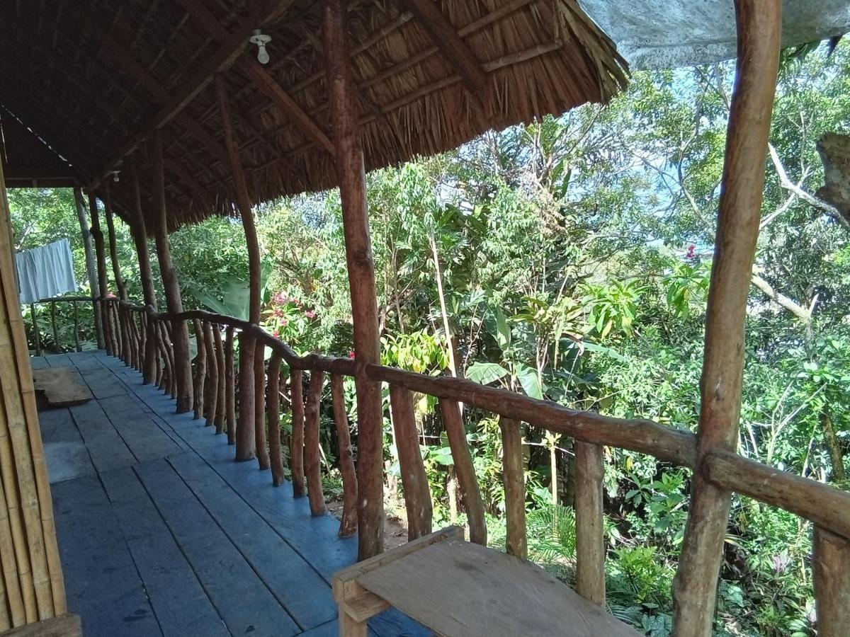 Hostal Azul del lago Agua Azul Kültér fotó