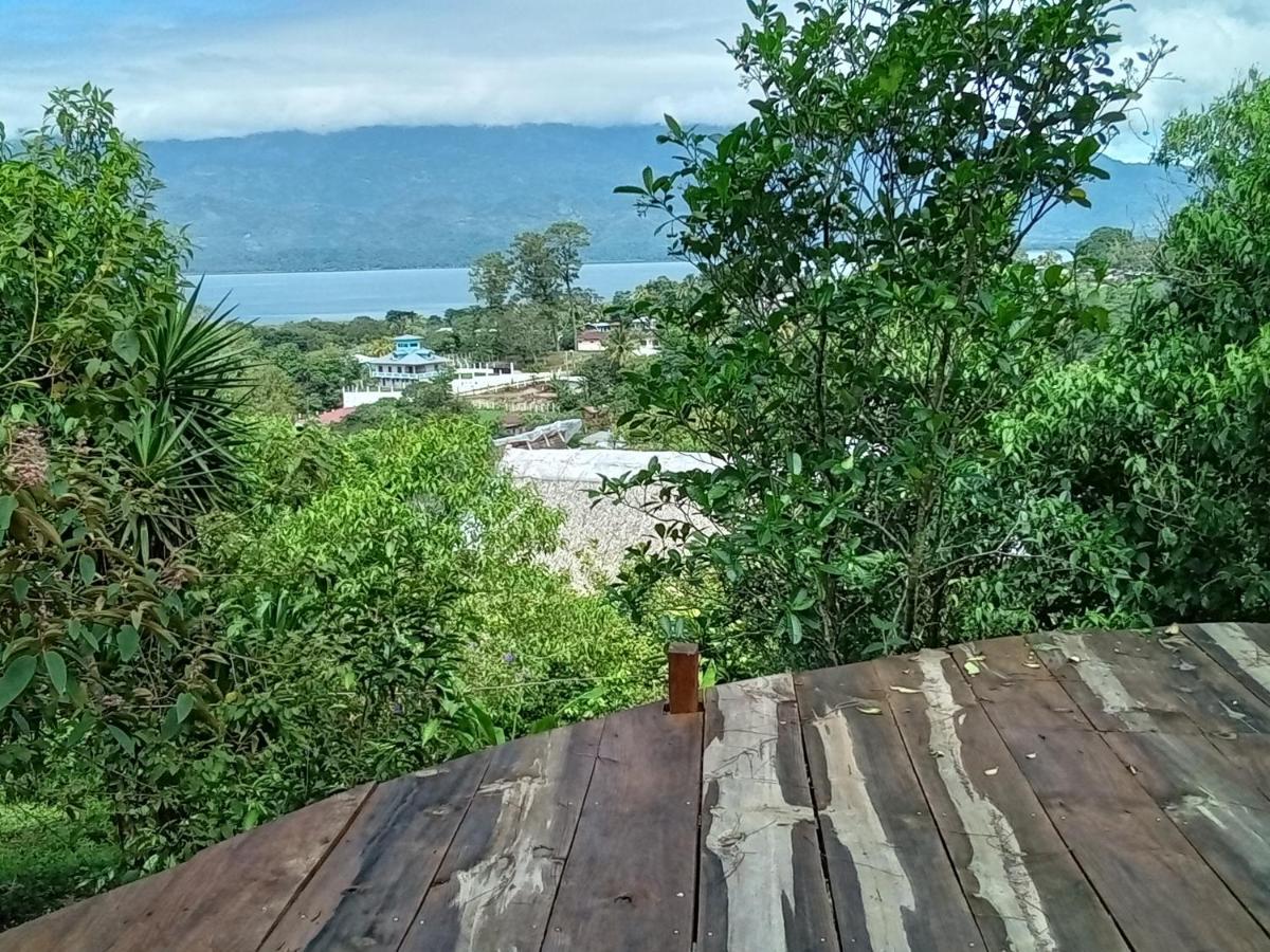 Hostal Azul del lago Agua Azul Kültér fotó