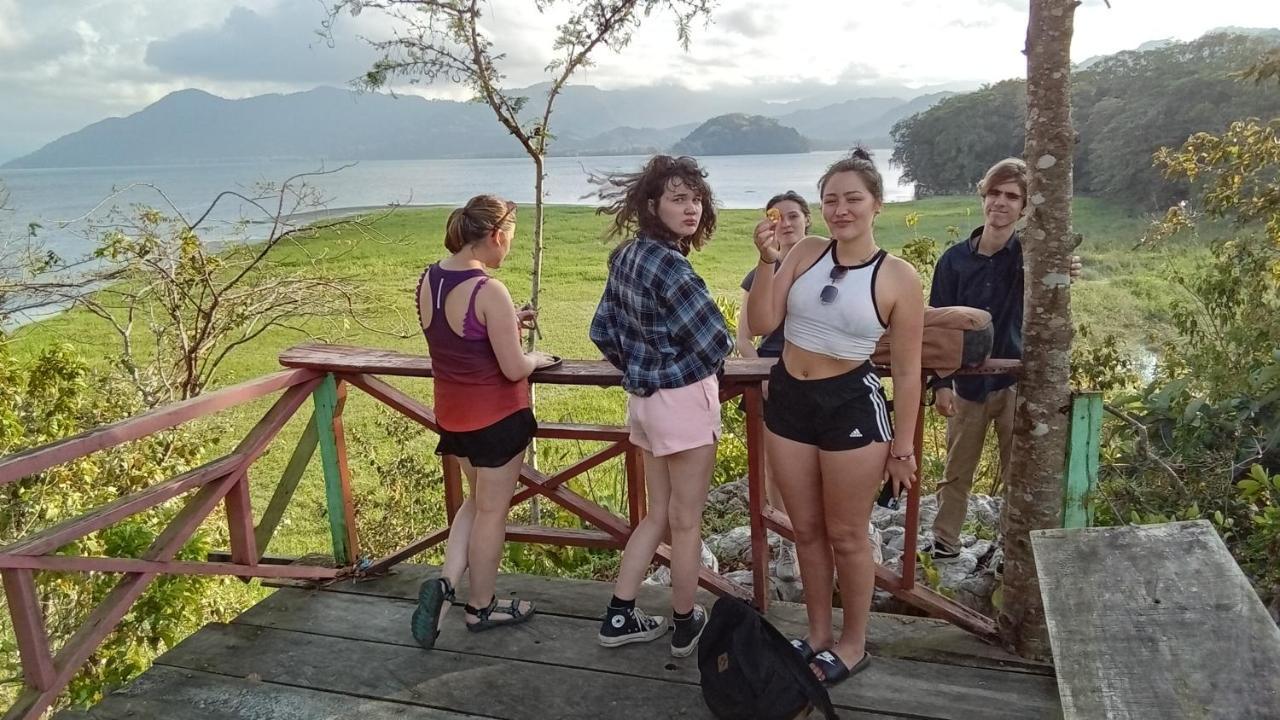 Hostal Azul del lago Agua Azul Kültér fotó