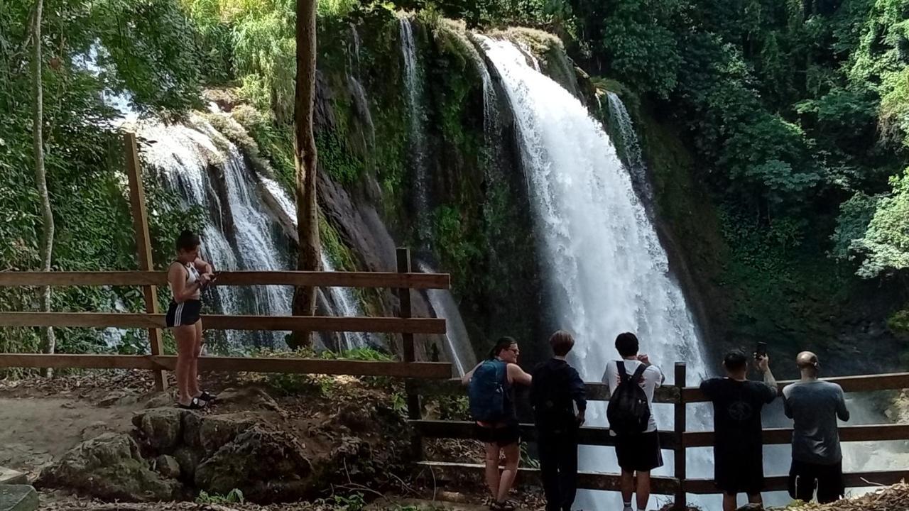 Hostal Azul del lago Agua Azul Kültér fotó