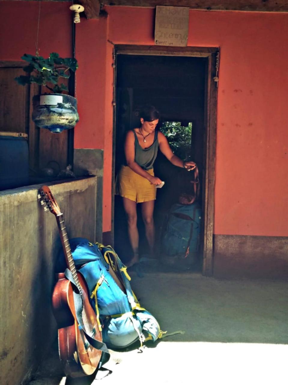 Hostal Azul del lago Agua Azul Kültér fotó