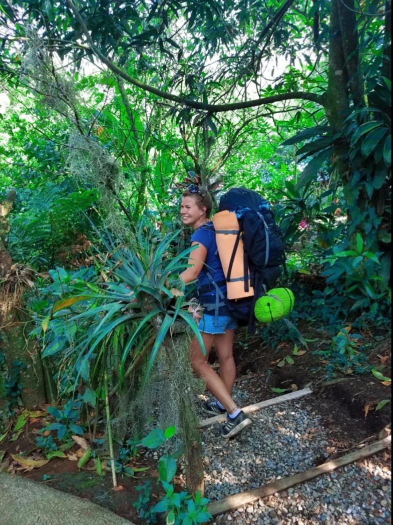 Hostal Azul del lago Agua Azul Kültér fotó