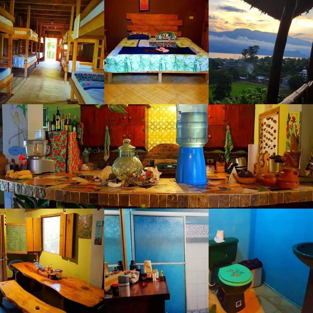 Hostal Azul del lago Agua Azul Kültér fotó