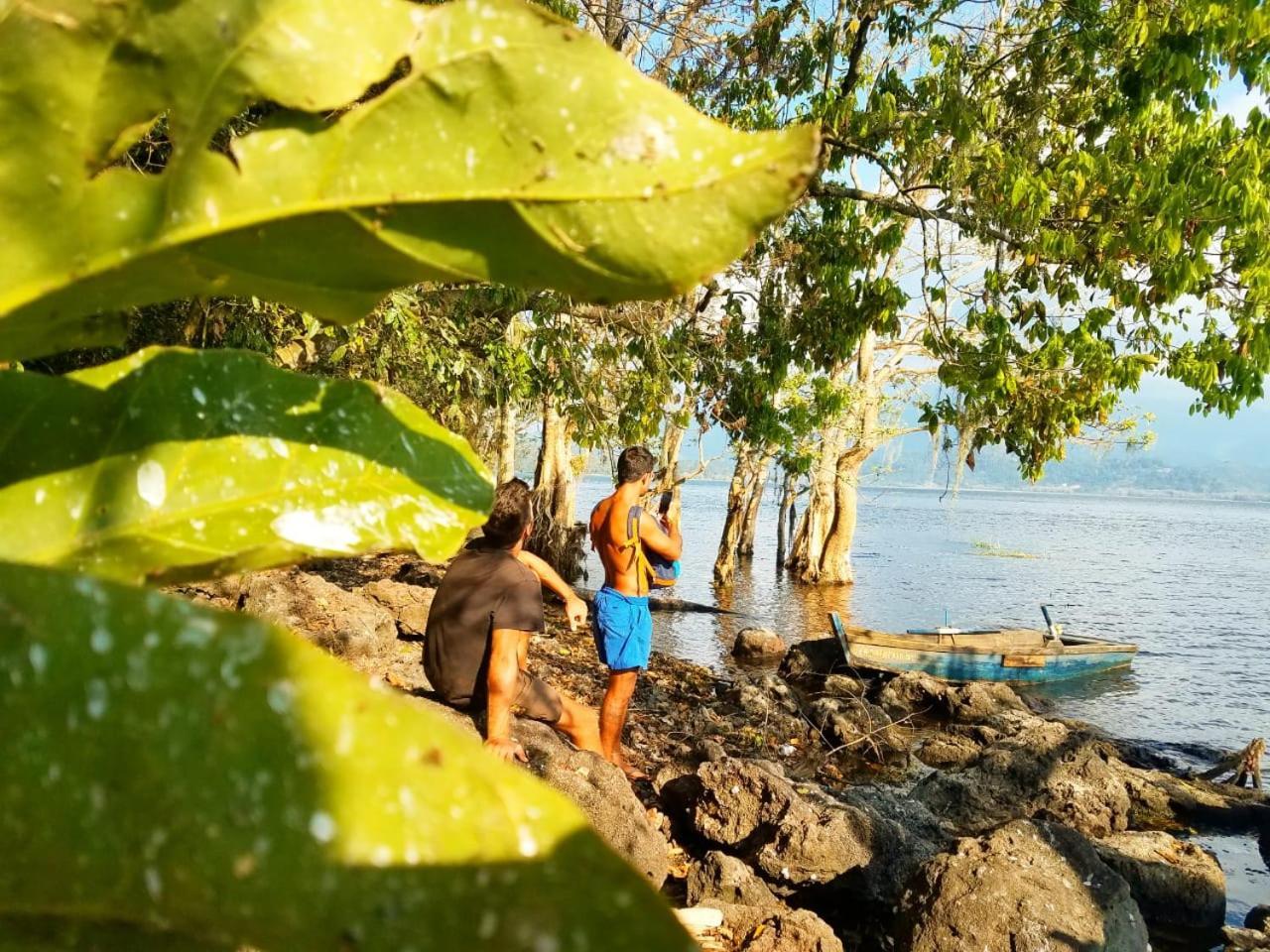 Hostal Azul del lago Agua Azul Kültér fotó